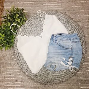 Nasty Gal Scallion Tank Top